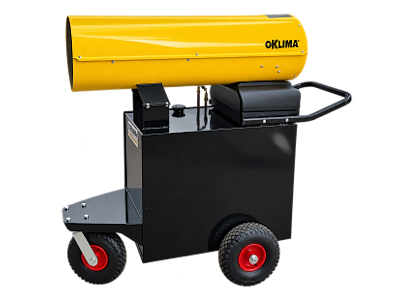 Heat cannon Oklima SD170 160 ltr. tank 46 kW