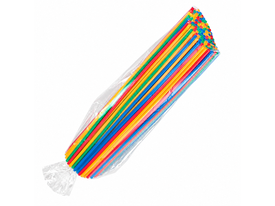 Straws 100 pcs. packages