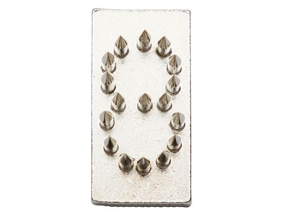 Set of Numbers  0-9 Font size 20 mm length 30 mm width 15 mm Height 4 mm