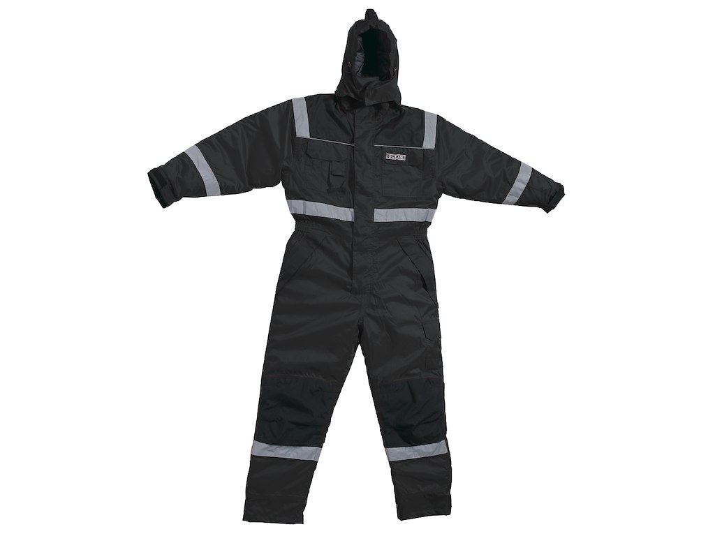 Termokedeldragt - Sort str. M