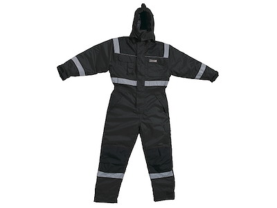 Termokedeldragt - Sort str. M