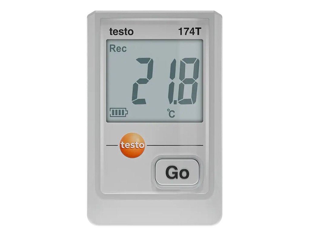 Mini temperatur datalogger med USB-C og PC software