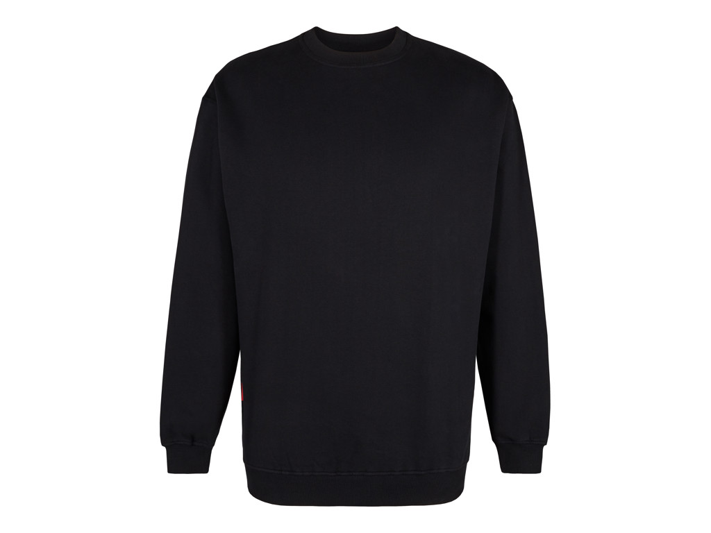 Sweatshirt with round neck