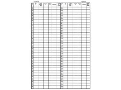 Ugekort til 100 søer 25 stk.