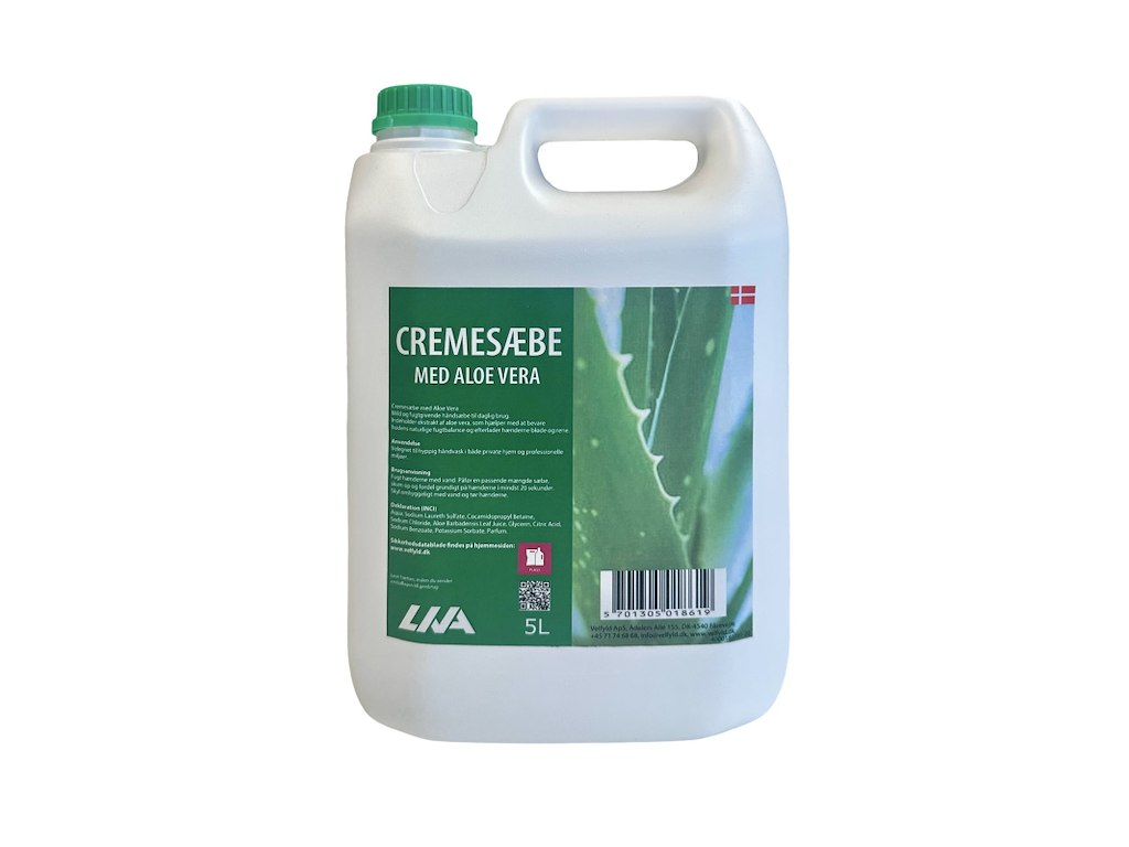 Handsoap liquid with aloe vera 5 liters