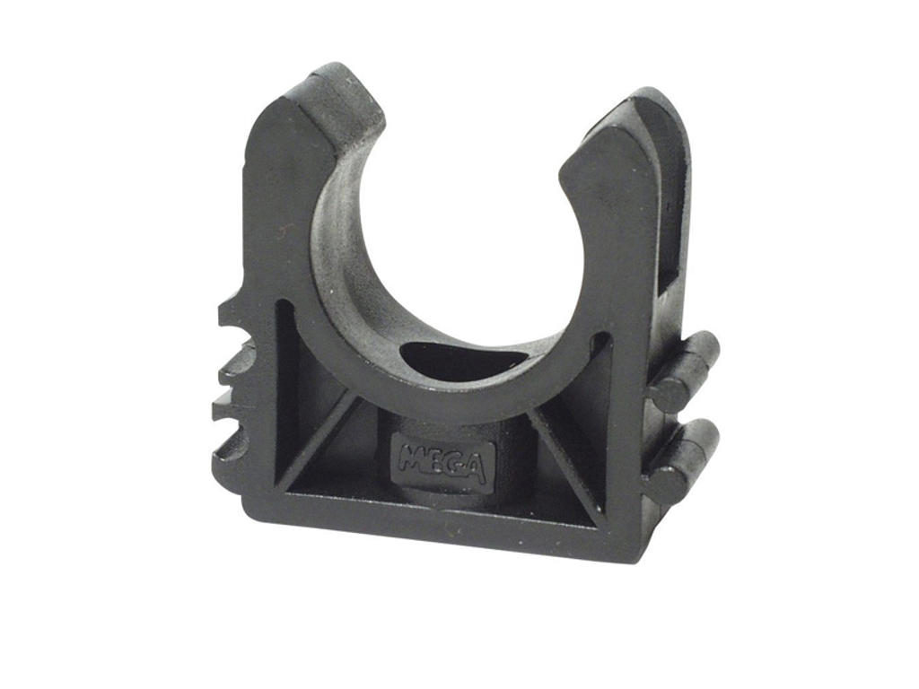 Rørholdere til skrue 25 mm 10 stk.